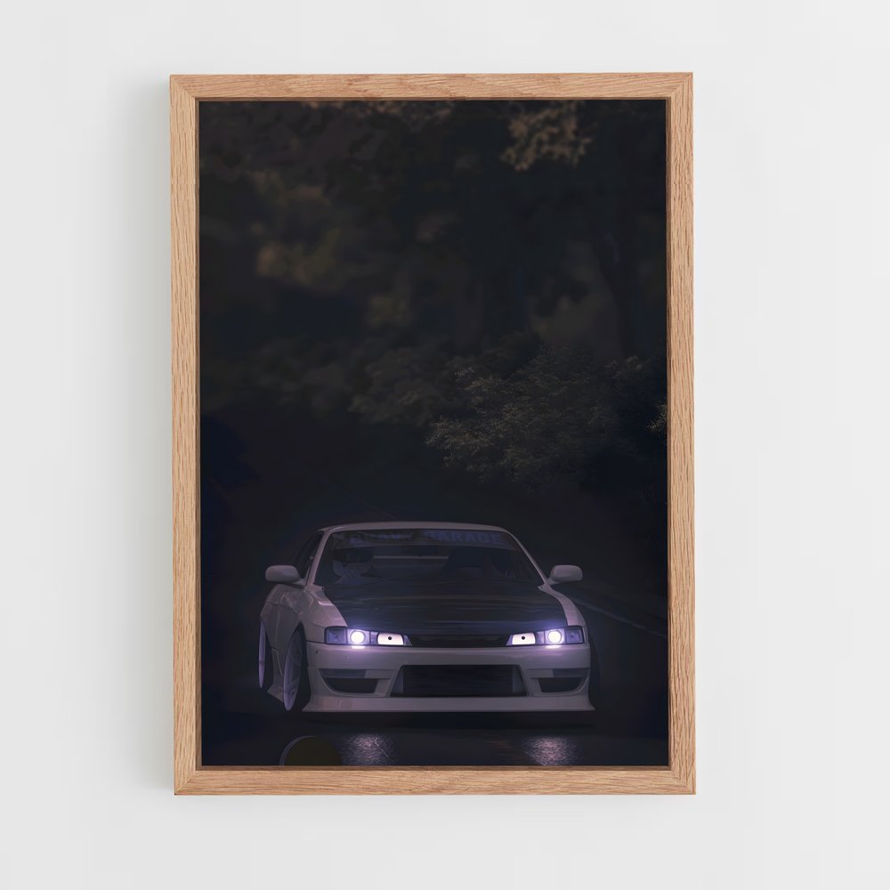 Poster Élégance de Silvia – affiche Nissan (vue 4)